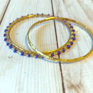 Vintage Set of 2 Bangle Bracelets